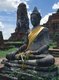 Thailand: Seated Buddha, Wat Phra Mahathat, Ayutthaya Historical Park